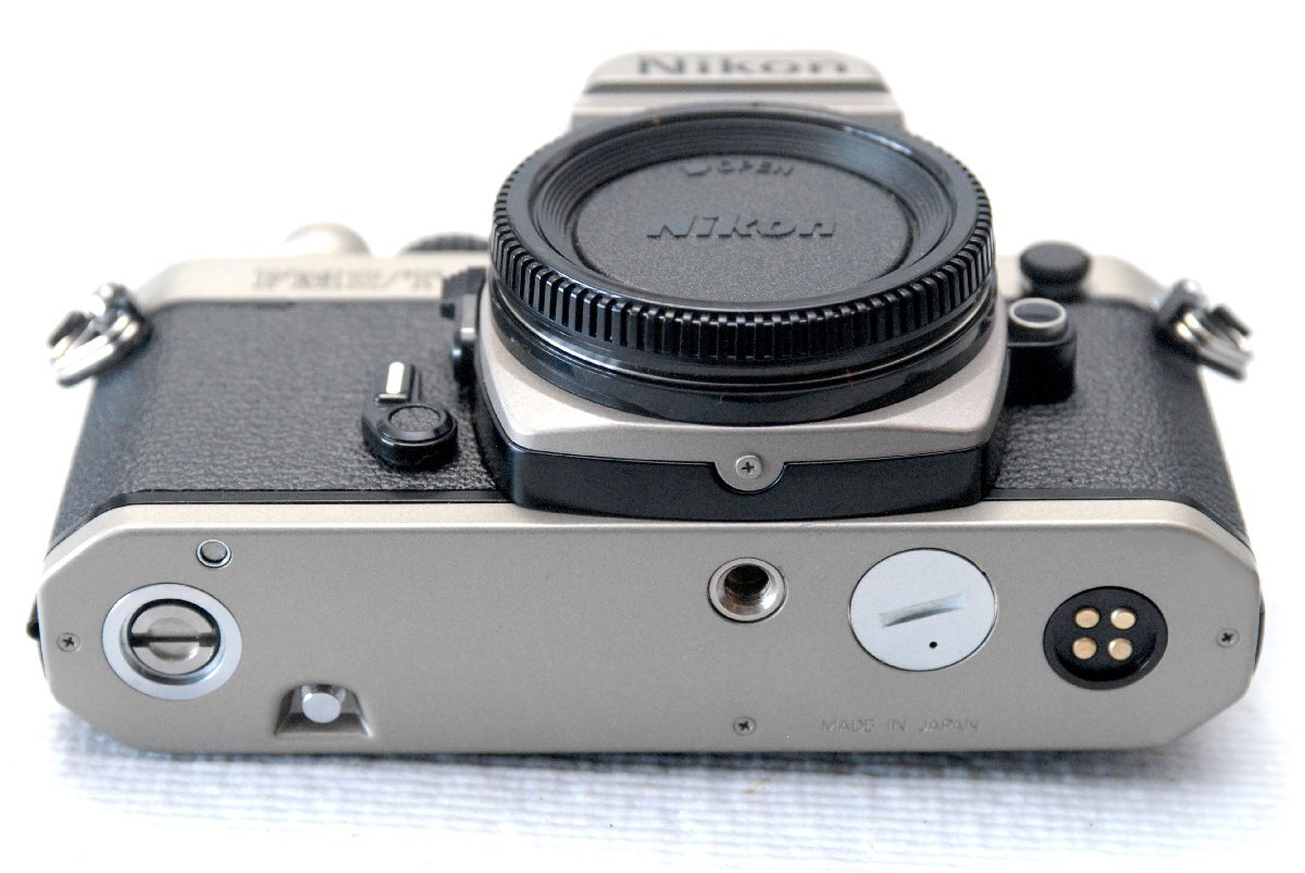 ( красивый )Nikon Nikon пик высококлассный однообъективный зеркальный камера FM2/T корпус супер редкий * хороший товар ( коррозия нет )