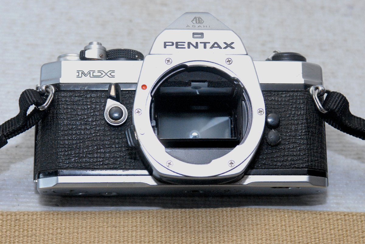 PENTAX Pentax популярный высококлассный однообъективный зеркальный камера MX корпус редкий работа товар 