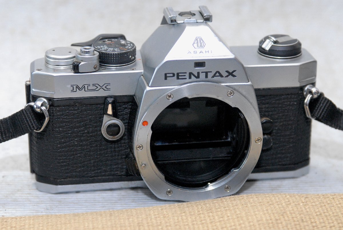 PENTAX Pentax популярный высококлассный однообъективный зеркальный камера MX корпус редкий работа товар 