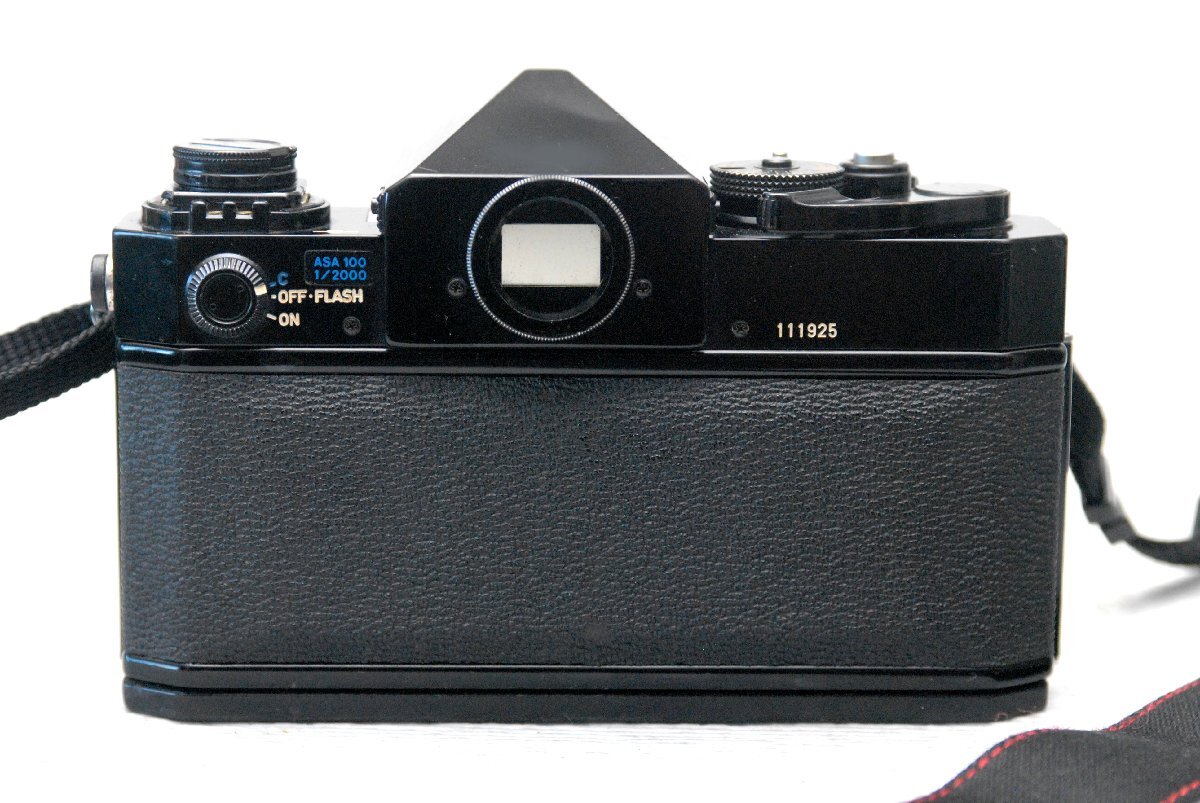 Canon キャノン 最高峰 昔の高級一眼レフカメラ F-1 ボディ (前期型) 希少な作動品