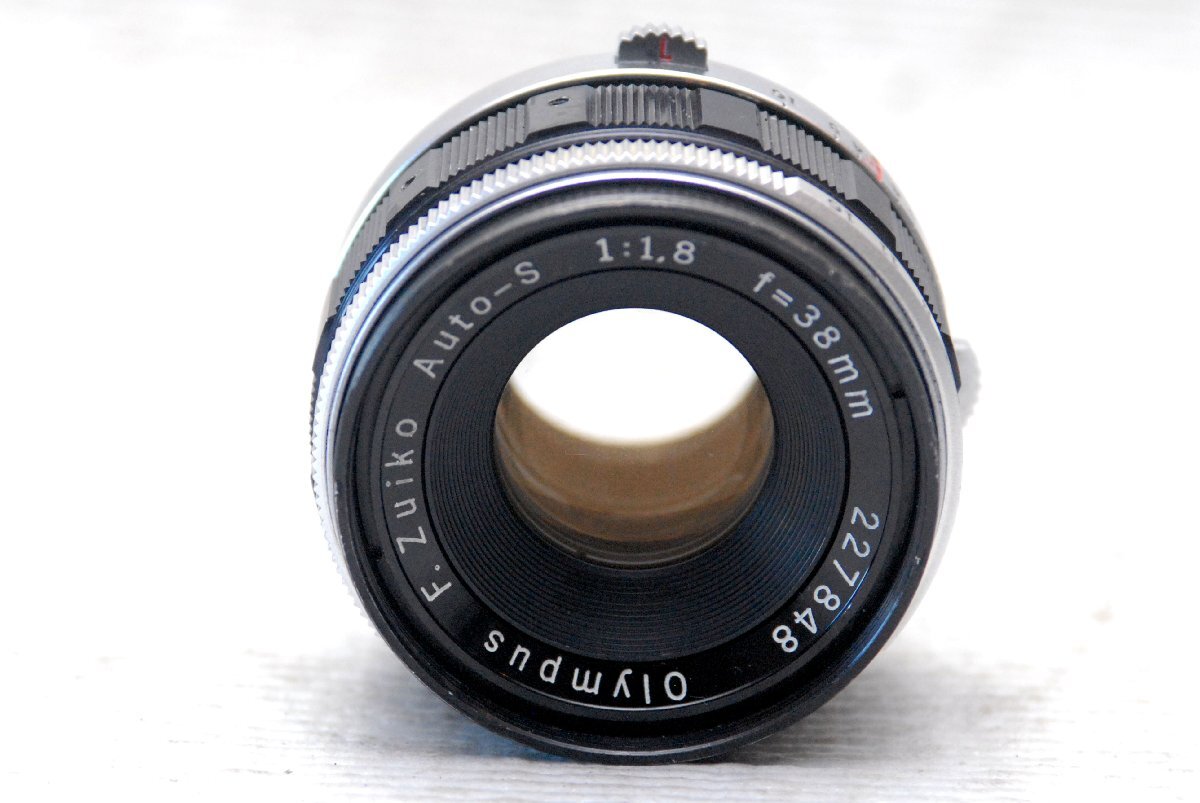 OLYMPUS オリンパス純正 PEN用 Zuiko 38mm 単焦點(diǎn)レンズ 1:1.8 希少な作動品