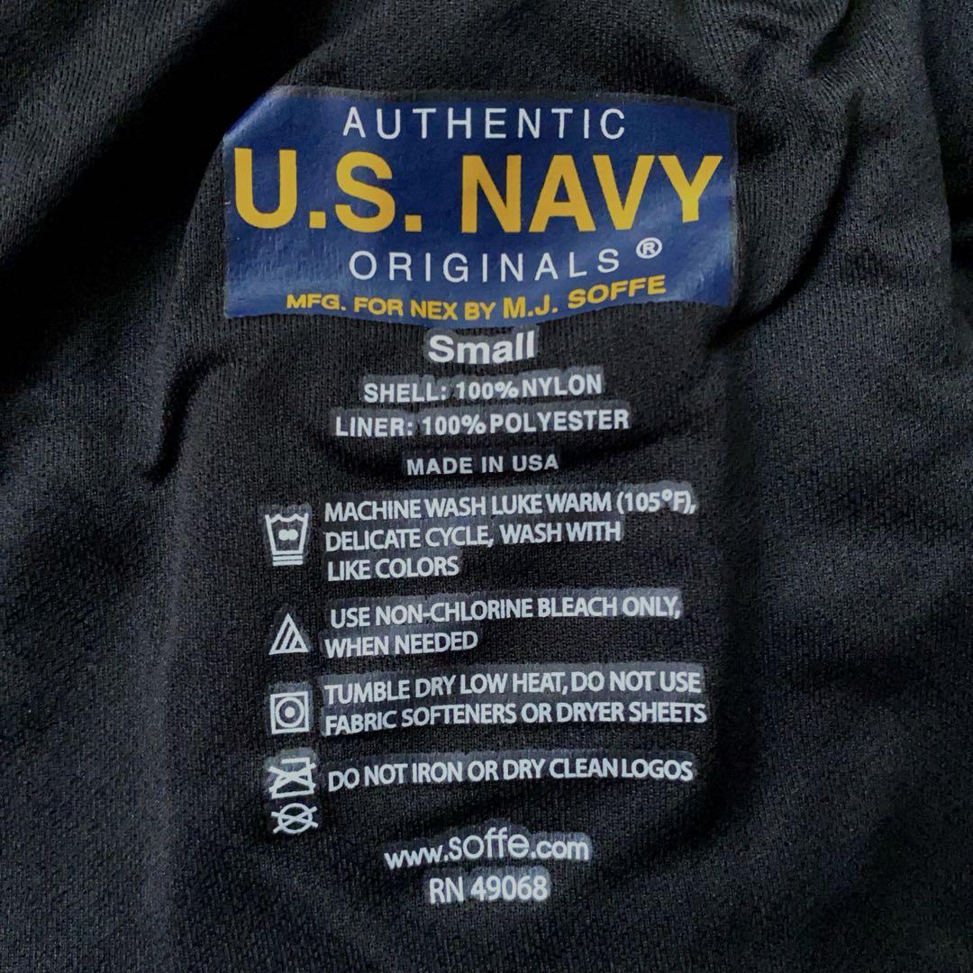  неиспользуемый товар SOFFEsofi-US NAVY тренировка шорты SMALL темно-синий S шорты America армия шорты USA производства нейлон вооруженные силы США 8 дюймовый 