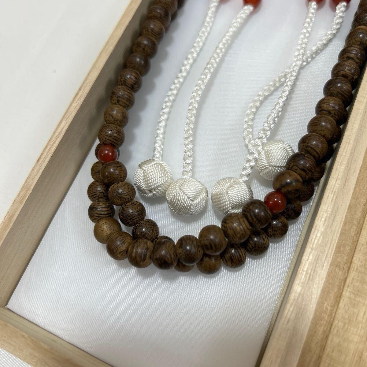 美品【沈香×瑪瑙??滪? 仏具 法具 寺院 袈裟 僧侶 仏教美術(shù) 法衣 袈裟 