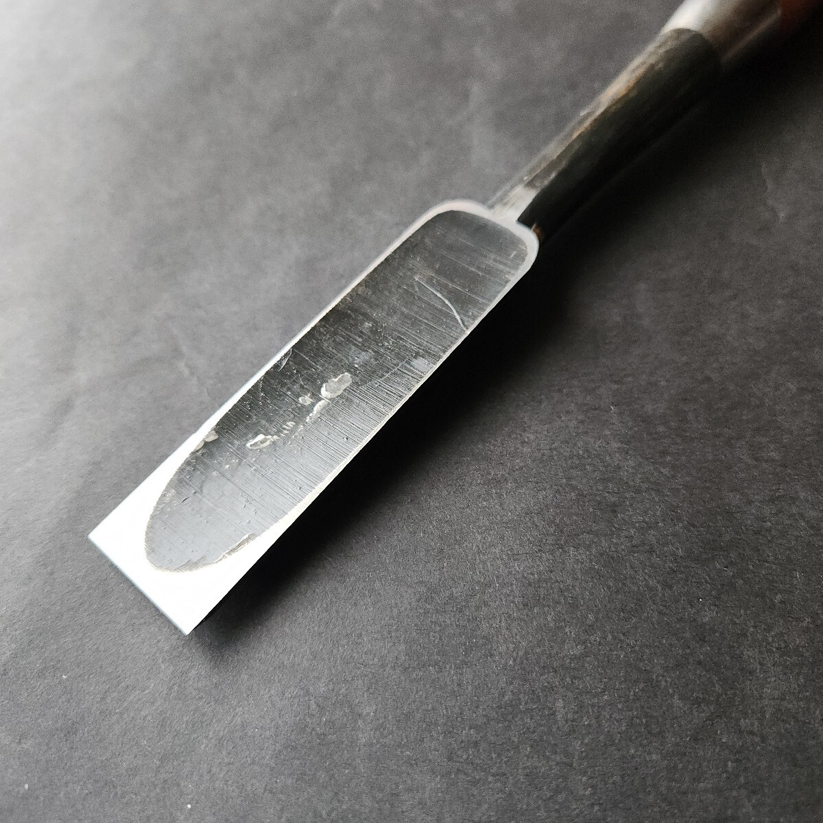 新品未使用　長期保管品　登録　舟弘　叩き鑿　八分　面取り【検清久清忠長弘東一正芳左市弘廣近目次のら孝弘舟弘鑿鉋鋸天然砥石大工道具】_画像1