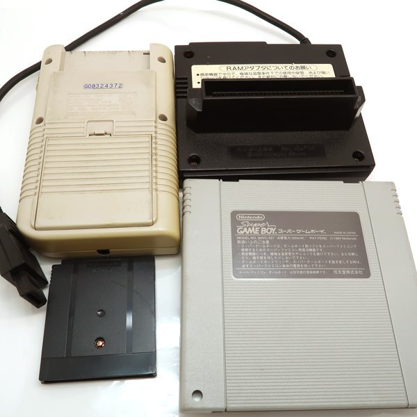 [1 иен ~]Nintendo Game Boy super Game Boy HVC-023 Suite приключения 4 пункт * стоимость доставки 600 иен ~*~6/29( день ).* ломбард -11013