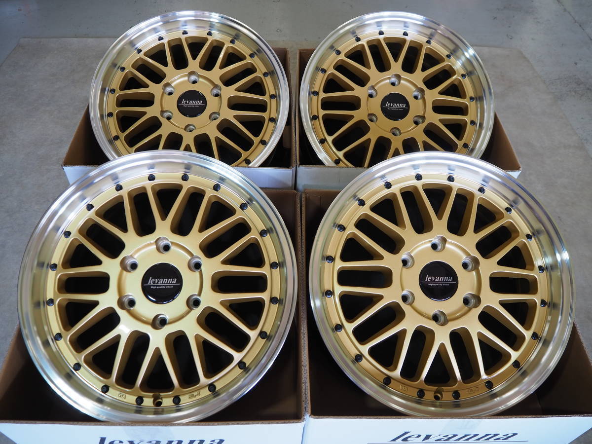  глубокий обод сетка levanna V10LTH 18inch 6H139.7 7.0J+38 GL Yokohama AVIDen Vigor 225/50R18 Hiace Regius 