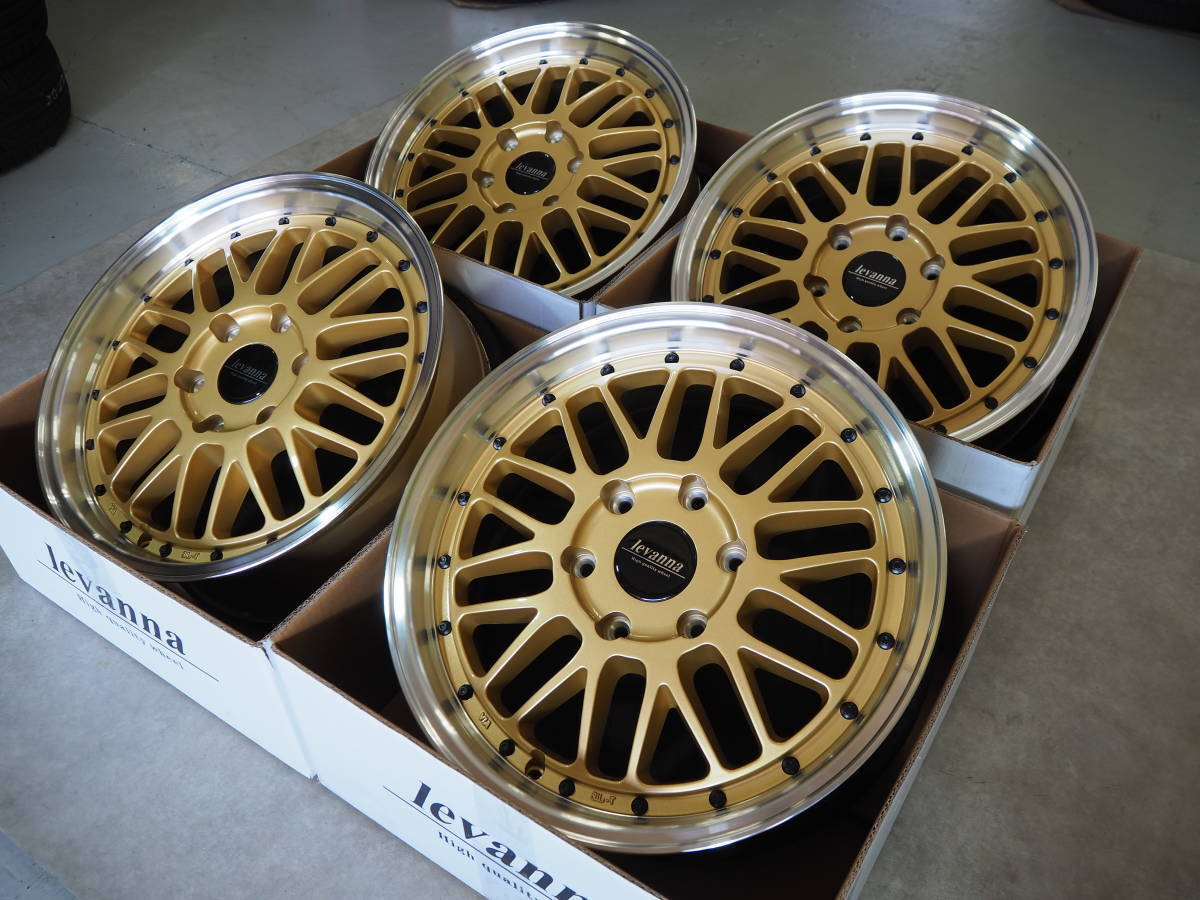  глубокий обод сетка levanna V10LTH 18inch 6H139.7 7.0J+38 GL Yokohama AVIDen Vigor 225/50R18 Hiace Regius 