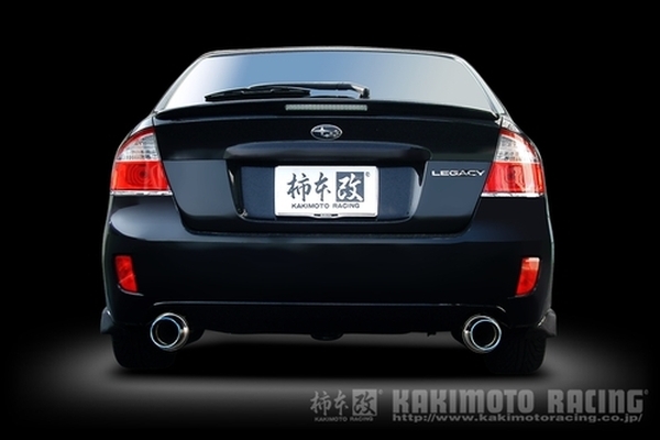 柿本改 レガシィB4 TA/ABA-BL5 Regu.06 & R マフラー JASMA認定 B21315 柿本レーシング スポーツマフラー_画像3