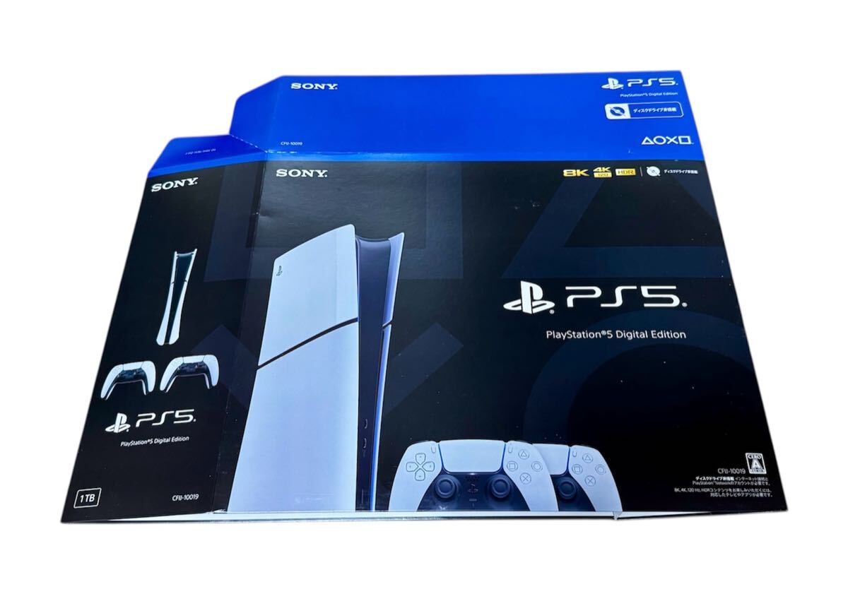 V немного есть перевод SONY PS5 PlayStation 5 DualSense двойной упаковка цифровой выпуск чёрный PlayStation 5 пустой коробка наружная коробка только PS5 V