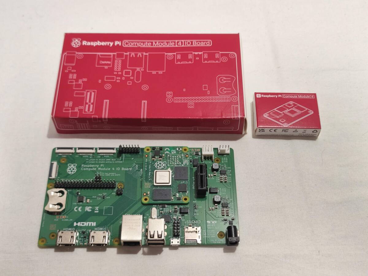 raspberry pi 4 compute module RAM2GB/eMMC8GB + IOボード CM4002008 ラズベリーパイ　ラズパイ