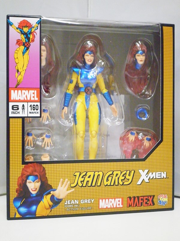 開封品 MAFEX マフェックス No.160 X-MEN Jean Grey (COMIC Ver.) ジーン グレイ / MARVEL MEDICOM TOY アクションフィギュア