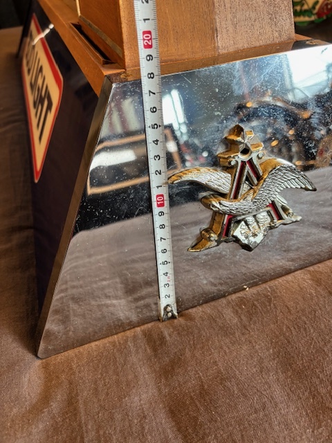 1980年代 80’S ヴィンテージ バドライト BUD LIGHT Budweiser Pool Bar Light バドワイザー プールバーライト ビリヤード USA ガレージ_画像7