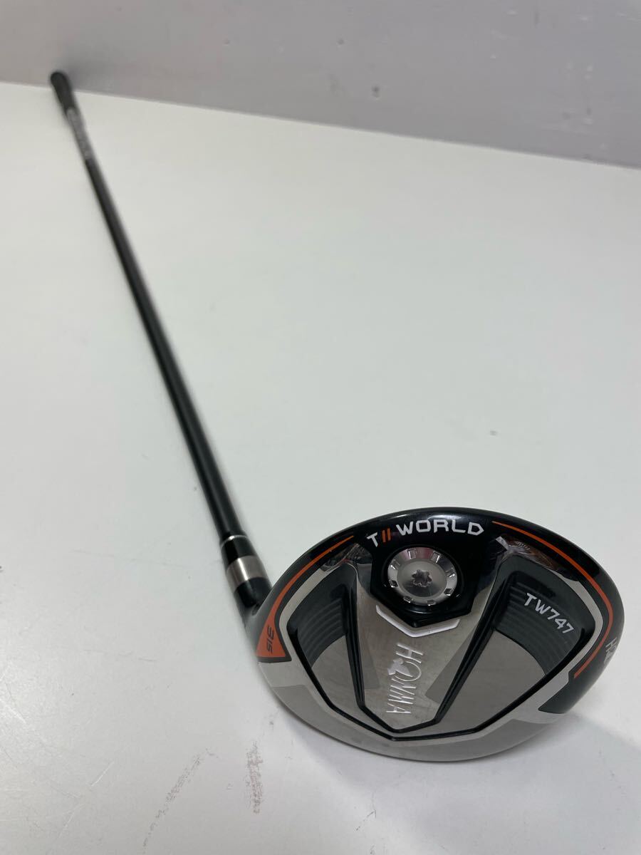 ◆Q79 ホンマ ツアーワールド フェアウェイウッド TW747 TOUR WORLD 3W 15度 VIZARDシャフト FZ-8X FLEX＝X_画像2