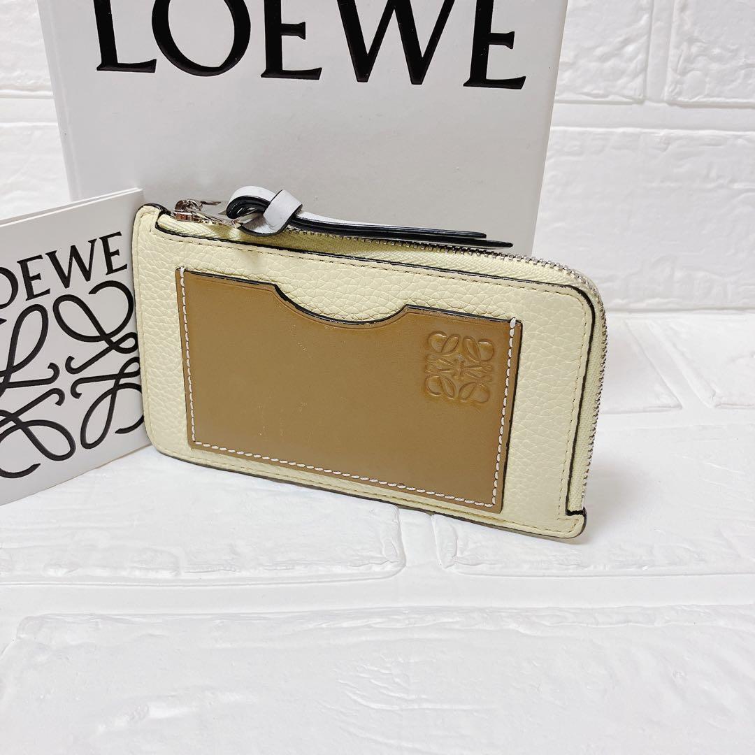 ロエベ LOEWE レザー アナグラム フラグメントケース ON383 コインケース カードケース レディース 本革 