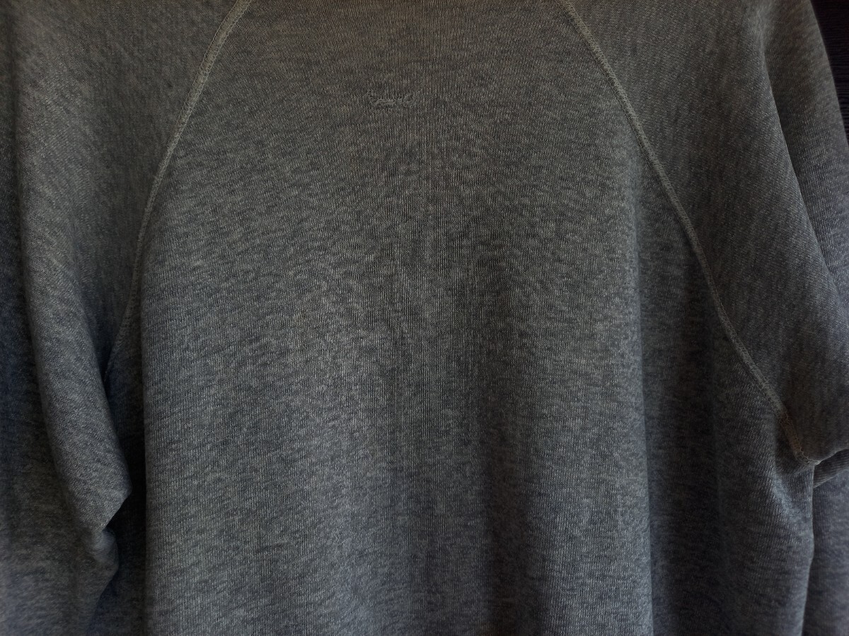 ド*チ様 60s 70s ビンテージ　スウェット カレッジ　ゴマ塩　グレー ド*チ様 60s 70s ビンテージ スウェット カレッジ ゴマ塩 グレー