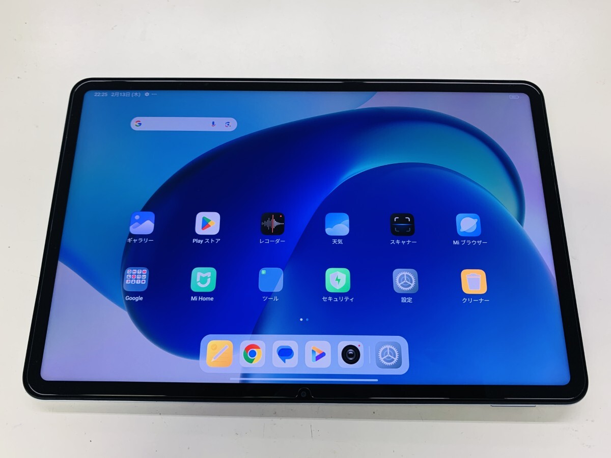 ★送料無(wú)料★美品★WiFi★Xiaomi Pad 6 23043RP34G★ブルー★0080270004184★SYS★06/10