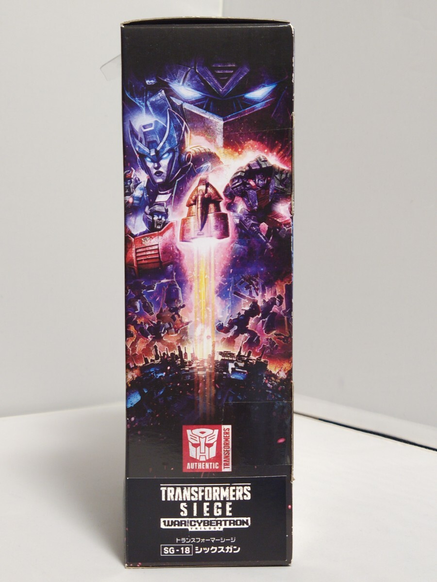 【未開封】トランスフォーマー シージ SG-18 シックスガン ◇ メトロプレックス／メトロフレックス支援メカ