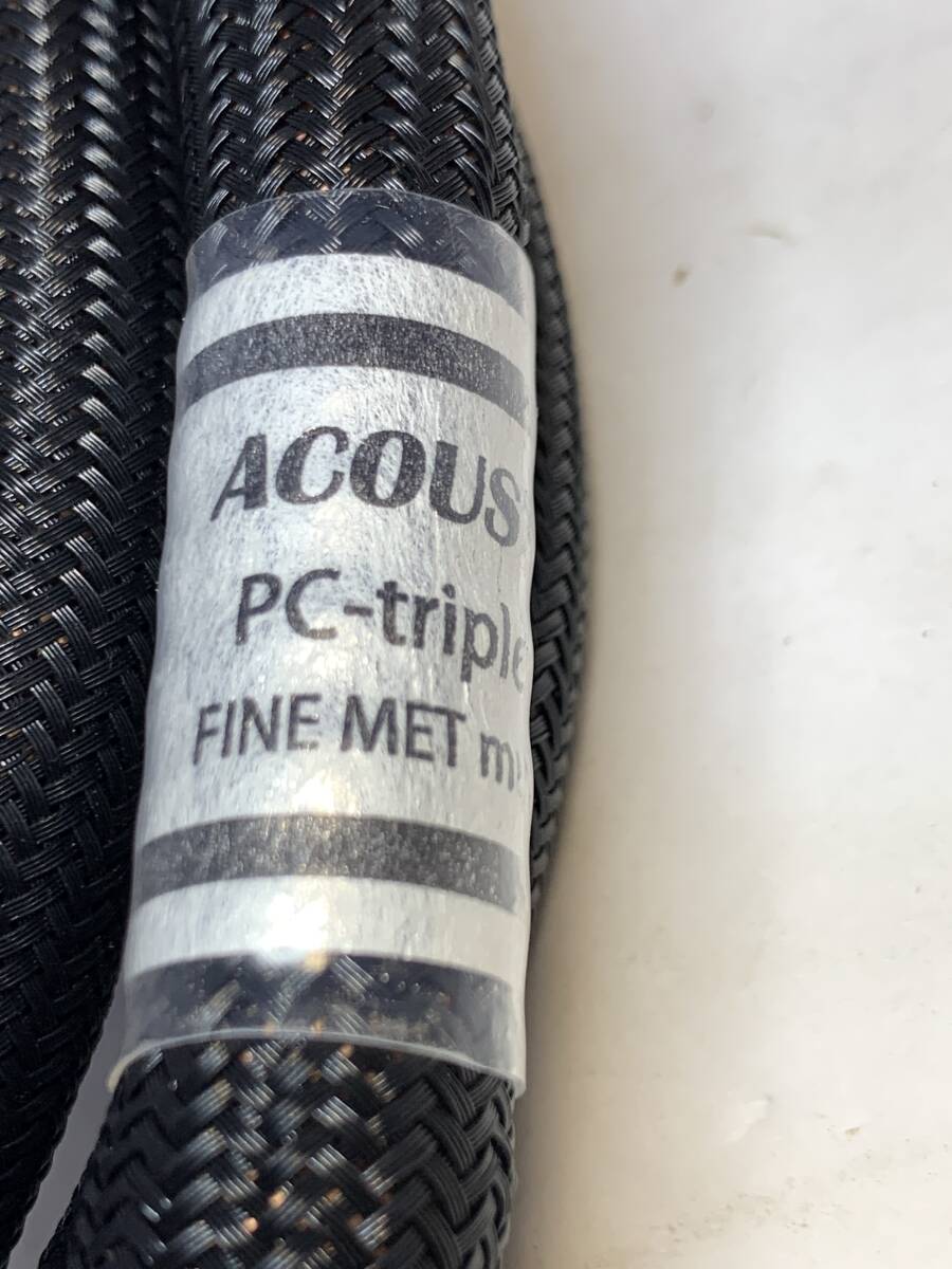 ACOUSTIC REVIVE PC-triple C Conductor FINE MET multi noise suppressor 2m электрический кабель *YFZ8-③