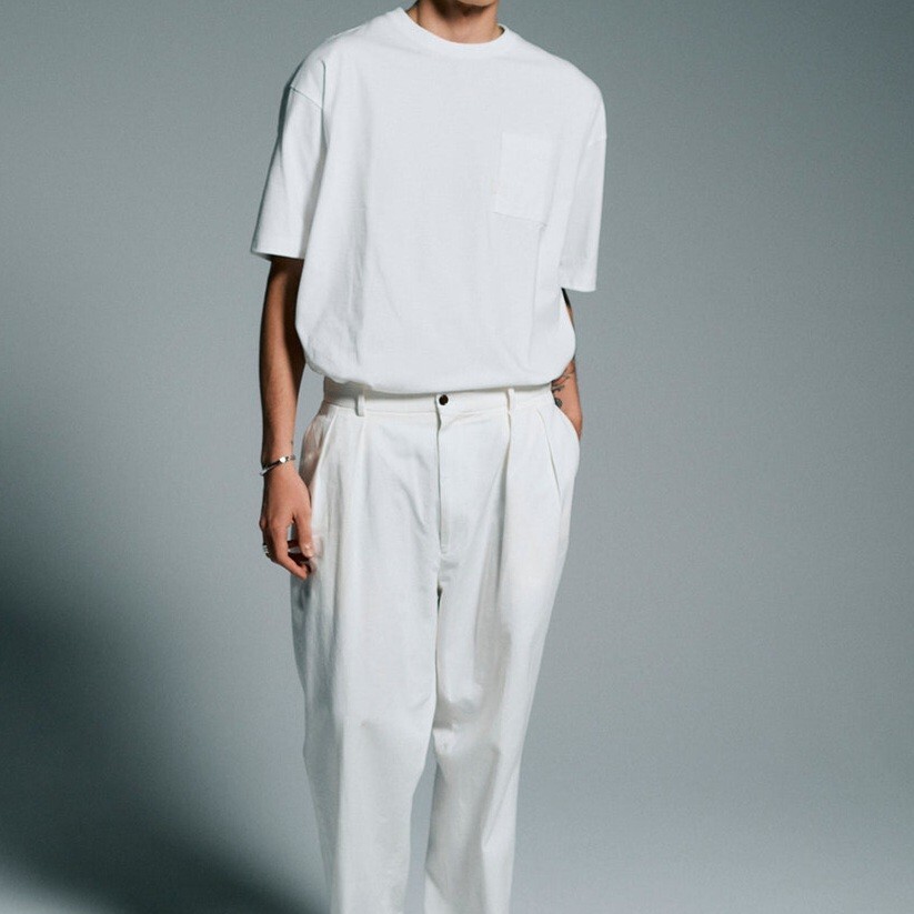 DENHAM x WDS PREMIUM S/S Tee WHITE ウィンダンシー x デンハム プレミアム ショートスリーブ ティホワイト XLサイズ_画像4