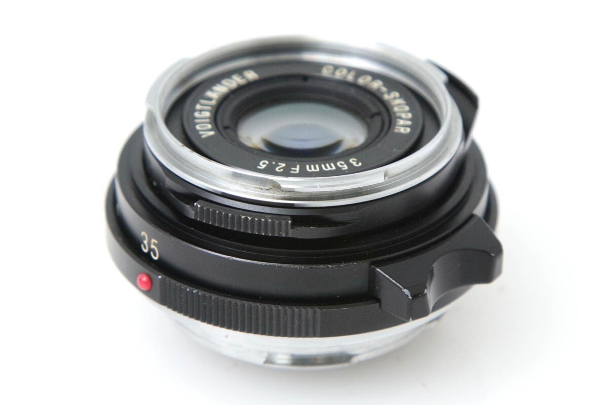 【全額返金保証】并品｜フォクトレンダー Voigtlander COLOR-SKOPAR 35mm F2.5 PII VM ライカMマウント用 CA01-R1592-3Z4
