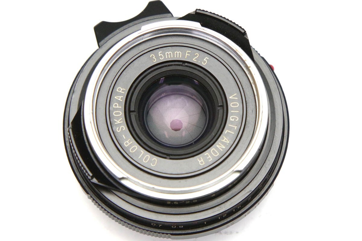 【全額返金保証】并品｜フォクトレンダー Voigtlander COLOR-SKOPAR 35mm F2.5 PII VM ライカMマウント用 CA01-R1592-3Z4