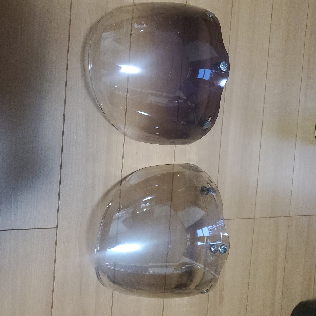 ジェットヘルメット用 シールド 稼働式