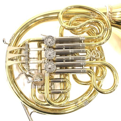 アレキサンダー フルダブルホルン 金管楽器 吹奏楽器 ハードケース付 ALEXANDER