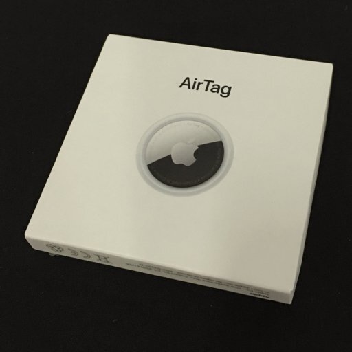  как новый Apple AirTag воздушный бирка 1 упаковка MX532ZP/A A2187 нераспечатанный товар сохранение с коробкой 