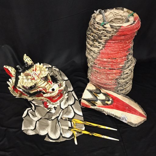 神楽面 大蛇 あづま工房作 石見神楽 ミニ大蛇 神楽面