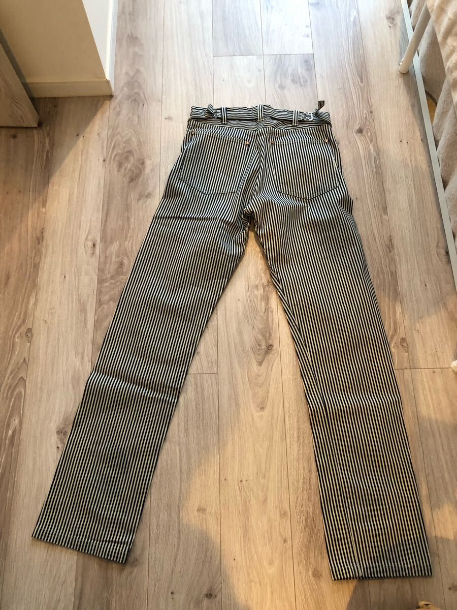 希少當(dāng)時(shí)物　美品　シュガーケーン　ヒッコリーワークパンツ　W32 SUGAR CANE