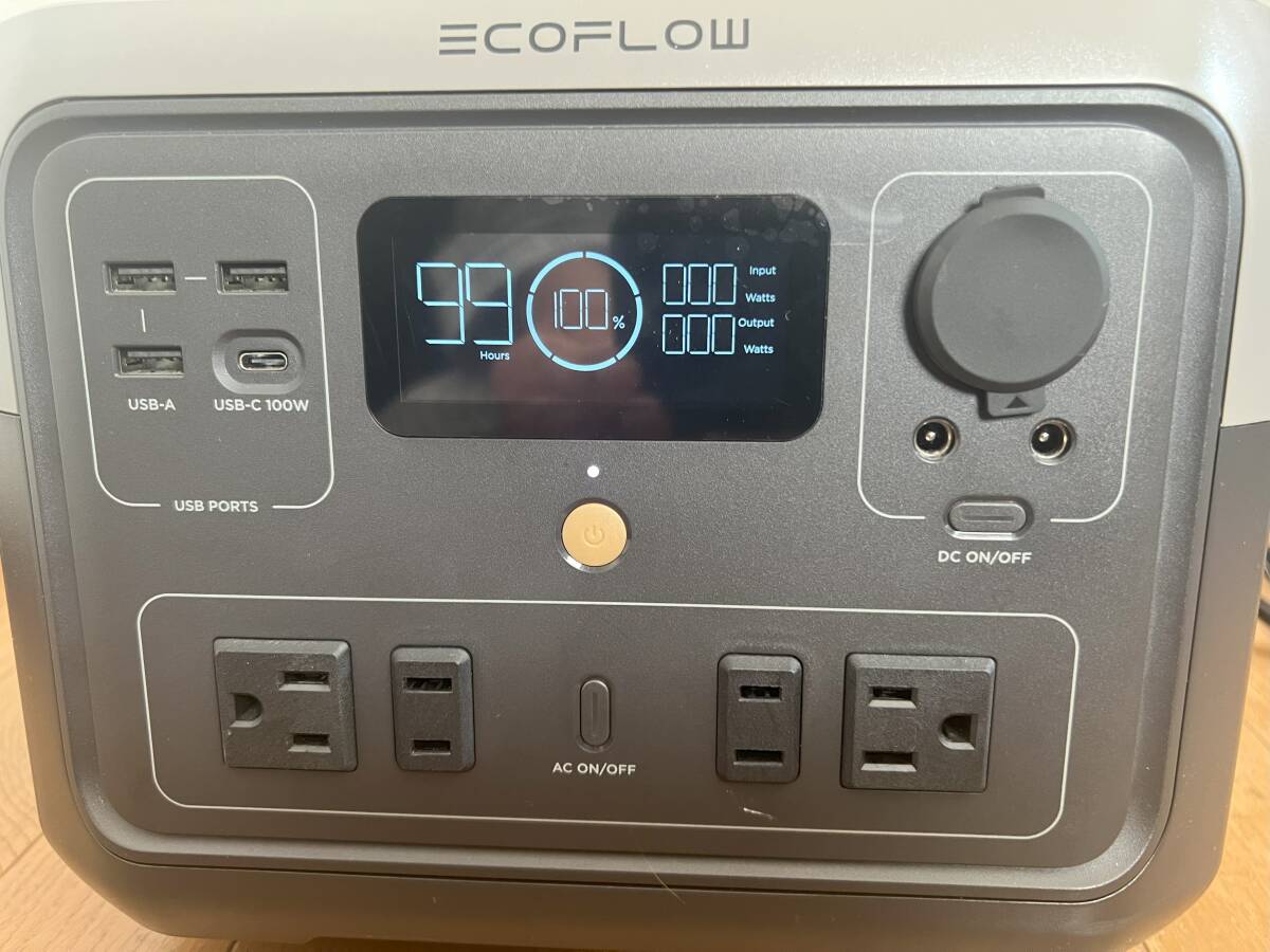 EcoFlow ポータブル電源 RIVER 2 Max 512Wh