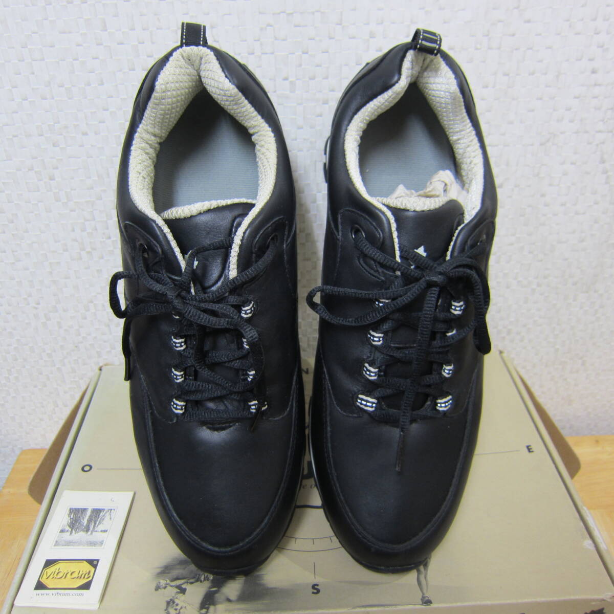 новый товар с ящиком товары долгосрочного хранения lafuma × RENAULT WALK LATHER RS чёрный 30cm черновой ma× Renault обувь для вождения Vibram подошва Sagawa Express 700 иен