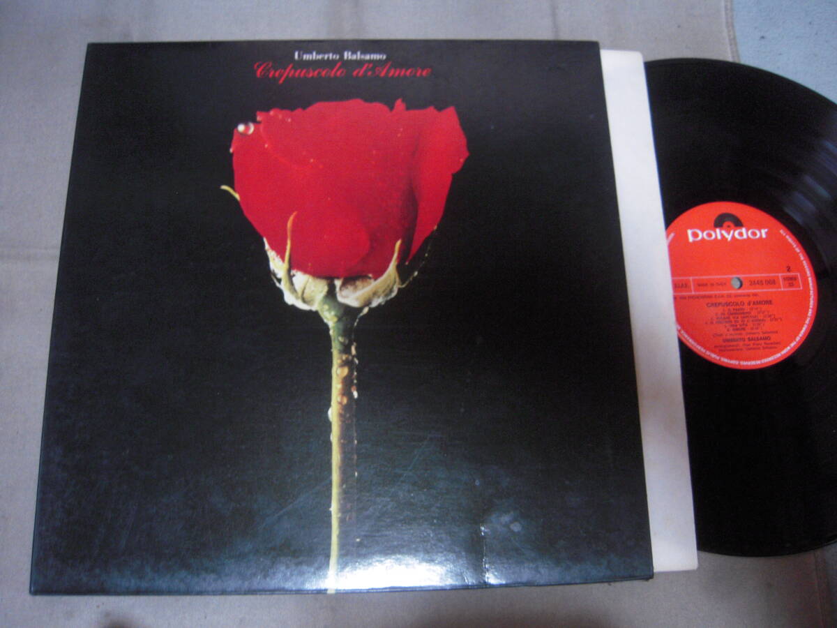 【伊盤LP】「UMBERTO BAISAMO/Crepus colo d'Amore」Polydor