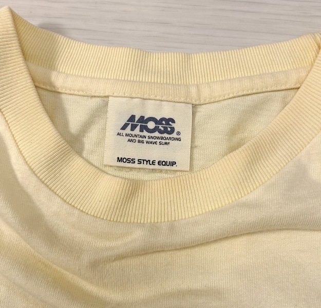 古着/Tシャツ/MOSS CUSTOM SURFBOARDS/モス/サーフ＆スノー/レトロ/オールド/クラシック/善家 誠/サイズ S_画像4