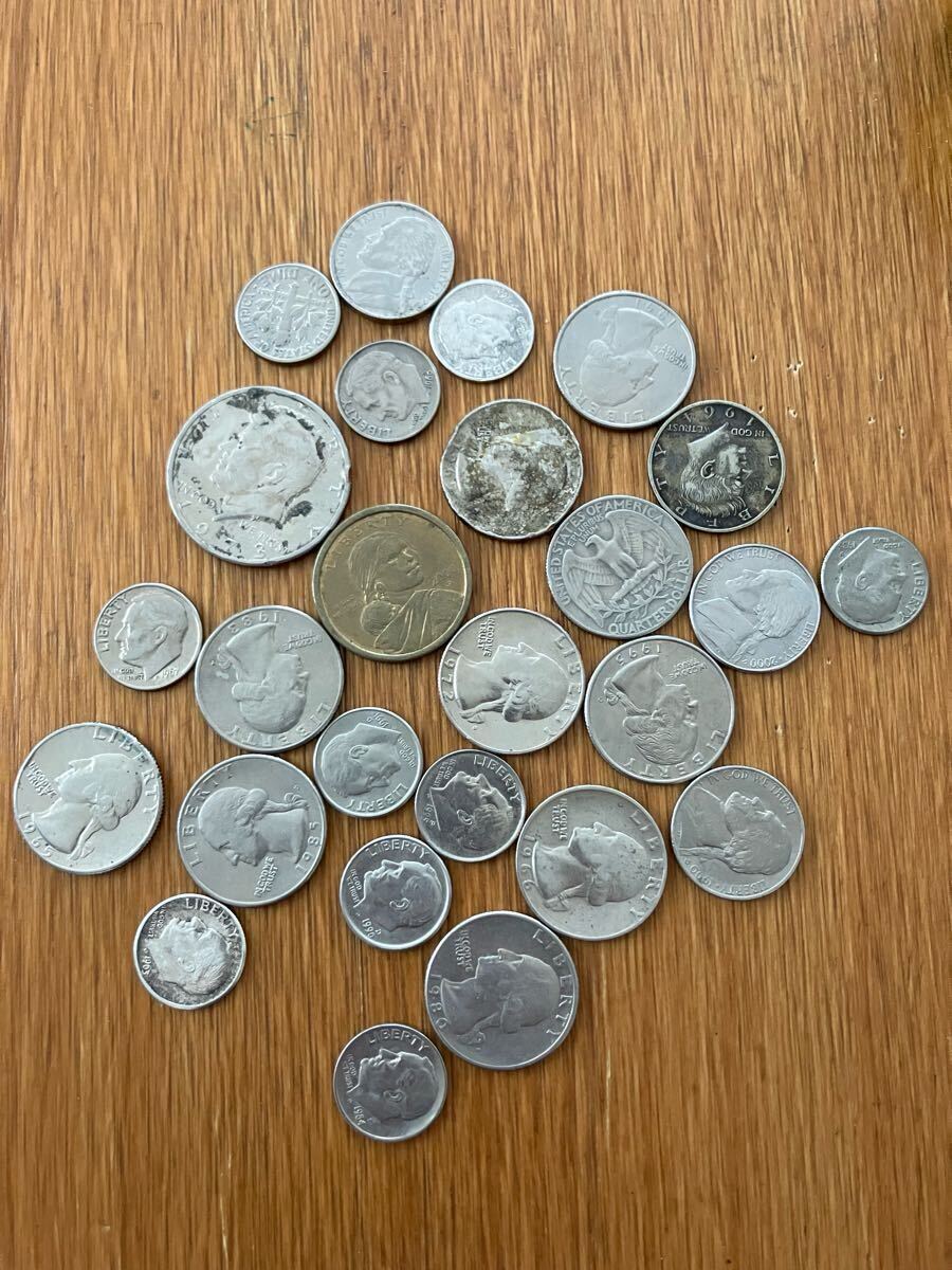 3-1414 外国コイン・リバティまとめ