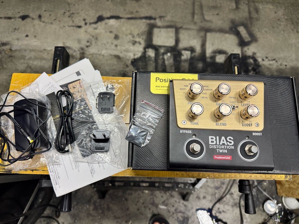 ［希少］Positive Grid ポジティブグリッド BIAS Distortion TWIN ディストーション オーバードライブ シミュレーター