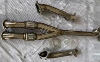 新品 日産 R35 GT-R 触媒ストレート ダウンパイプ