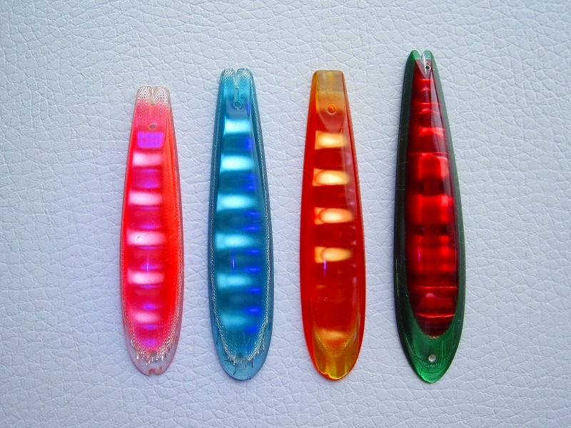 マスヘラ　ピンキー　4本セット　ケイムラ　サクラマス　桜鱒　ヒメマス　チップ　パール　ヘラ曳用　⑨_画像1