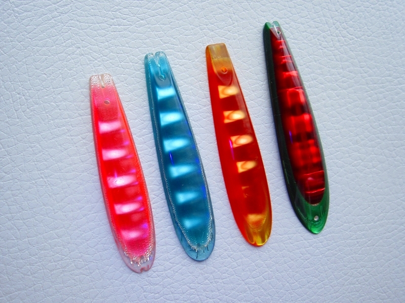 マスヘラ　ピンキー　4本セット　ケイムラ　サクラマス　桜鱒　ヒメマス　チップ　パール　ヘラ曳用　⑨_画像2