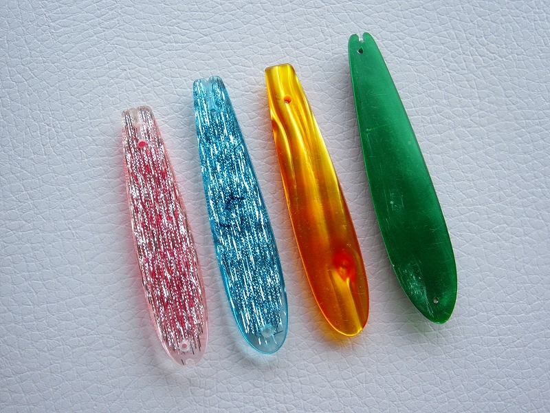 マスヘラ　ピンキー　4本セット　ケイムラ　サクラマス　桜鱒　ヒメマス　チップ　パール　ヘラ曳用　⑨_画像4