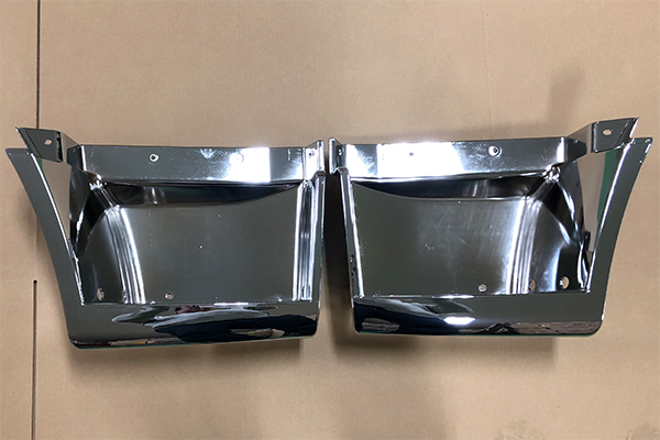 ■新品?日野 クルージングレンジャー/ライジングレンジャー メッキ ステップ 左右セット 平成元年8月～平成11年4月 T-5