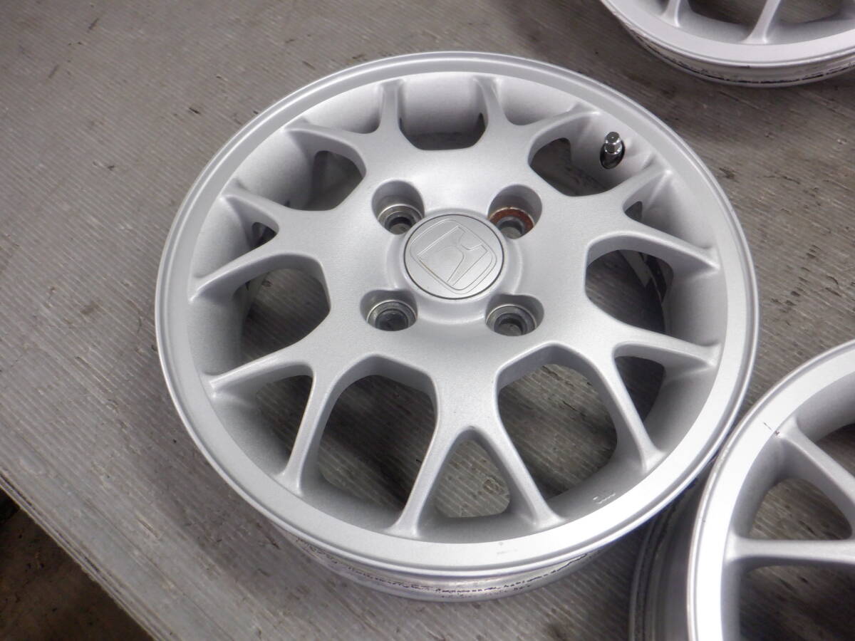 即決 ホンダ ライフ ダンク JB3 純正 13インチ アルミ ホイール 4本 セット 13x4.00B(+40)PCD100 /40(10)【7-8733】宅配不可(福通営業(yè)所止