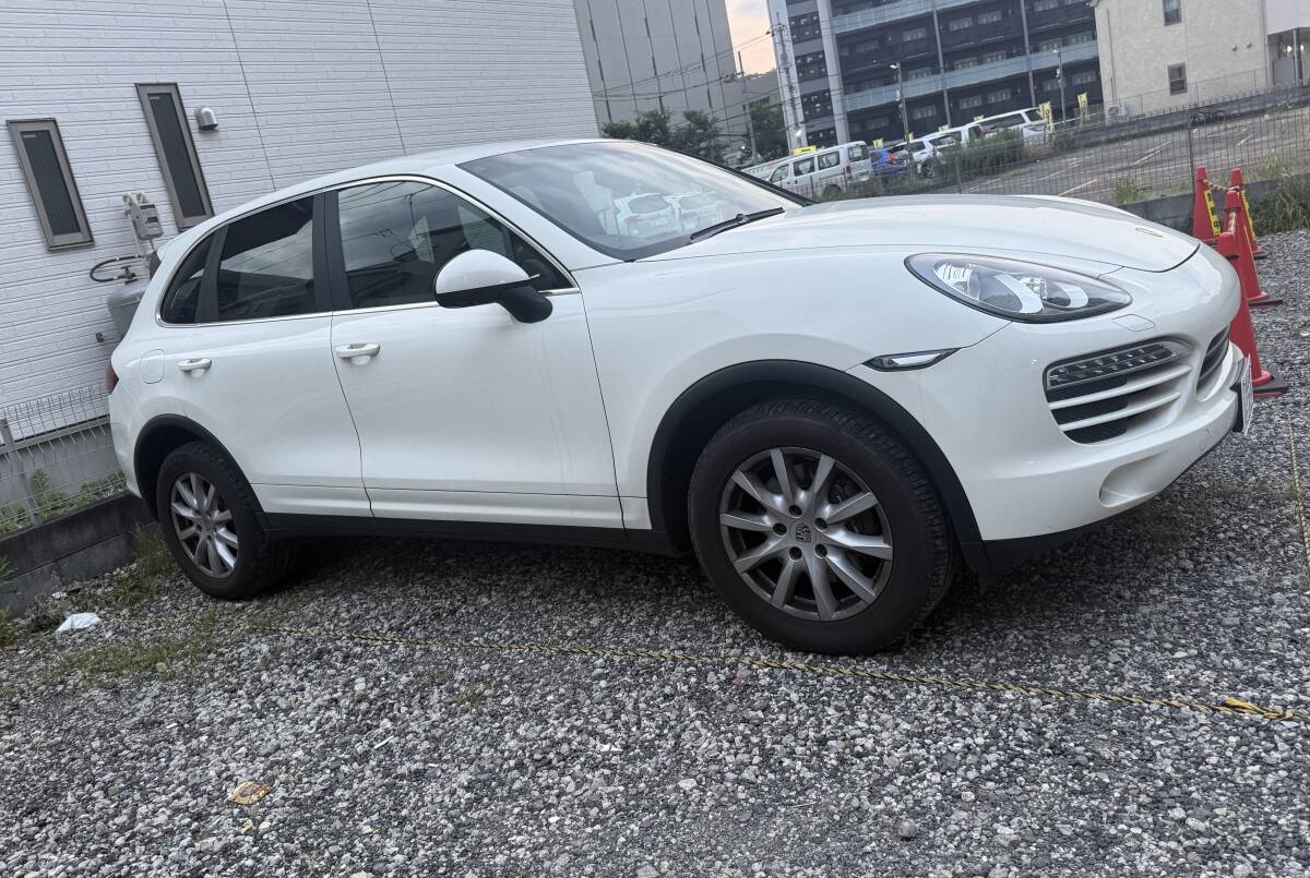 ポルシェ　カイエン　958 平成22年　車検R8年2月　4wd 3.6L 走行174000km 法人車両