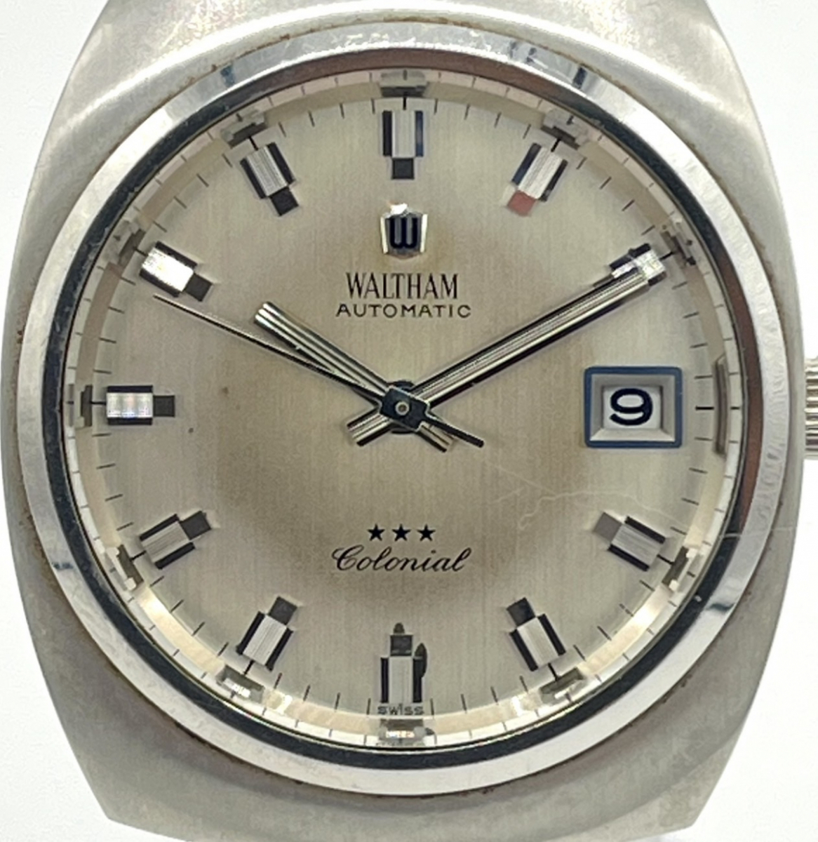 SK18-Y-425-250608-WALTHAM ウォルサム-Colonial コロニアル 自動(dòng)巻き メンズ 腕時(shí)計(jì)-稼働