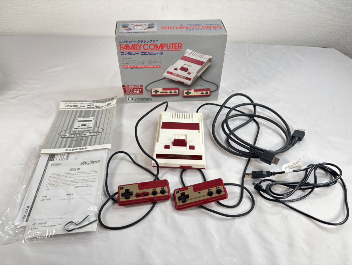 UF10-Y-1-25060210-Nintendo Nintendo nintendo - Classic Mini Family компьютер CLV-101- электризация рабочее состояние подтверждено 