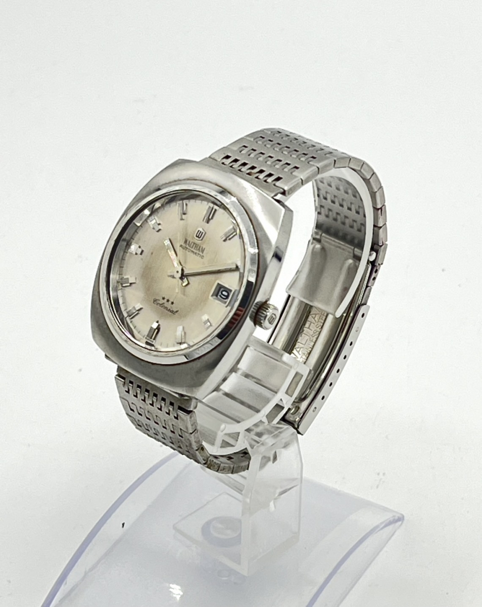 SK18-Y-425-250608-WALTHAM ウォルサム-Colonial コロニアル 自動(dòng)巻き メンズ 腕時(shí)計(jì)-稼働