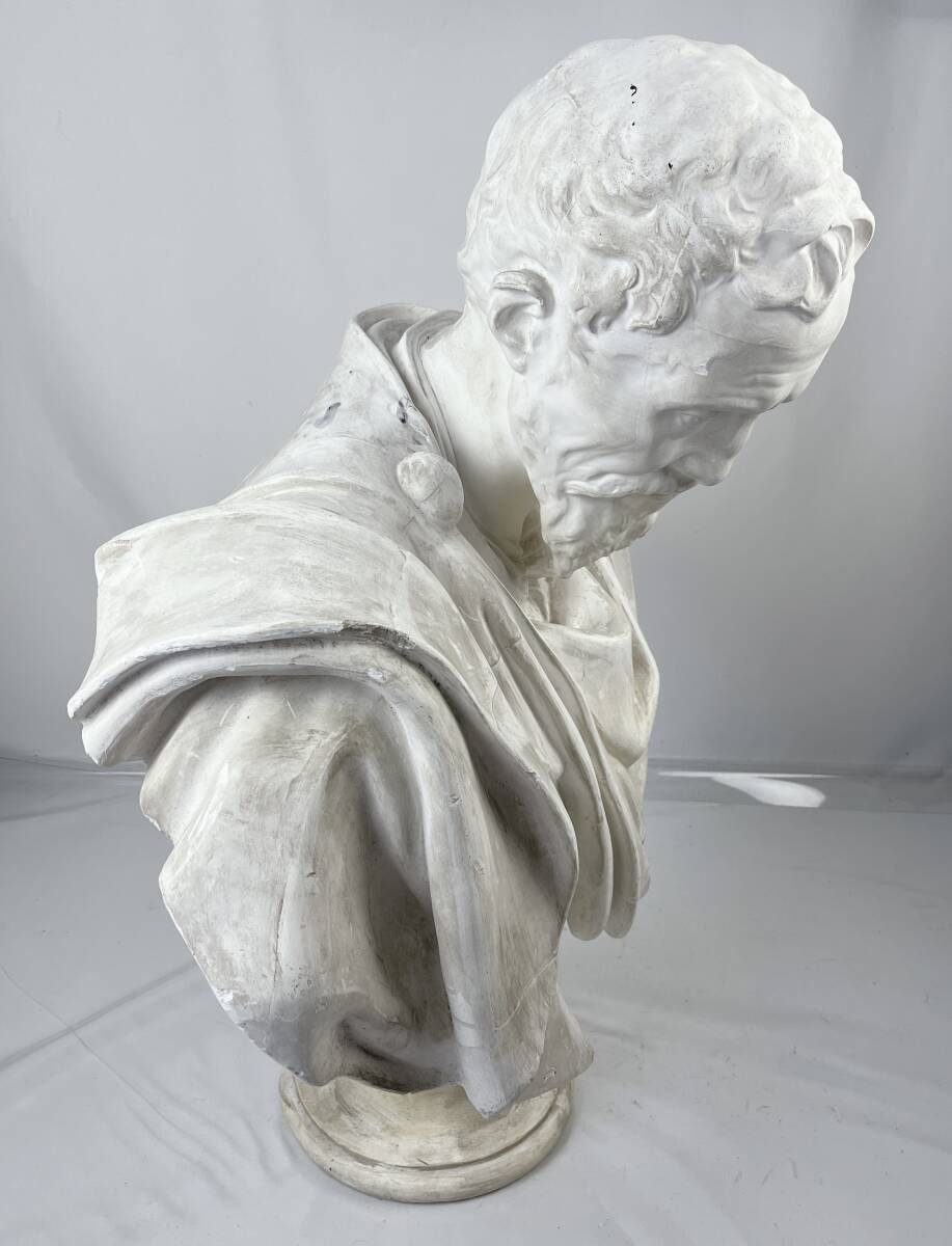 ミケランジェロ　胸像　石膏像　デッサン　芸術　美術　画家　彫刻　教材 K-120 ミケランジェロ胸像 - 日本で唯一の石膏像専門ショップ