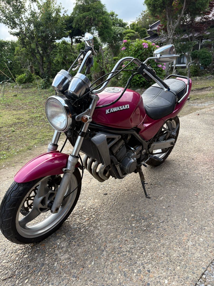 カワサキ バリオス250 ZR250A エンジン実働 書類あり 検 VT250F
