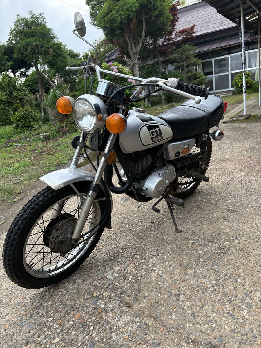 YAMAHA GT80 ミニトレ80 エンジン実働 書類あり 検 GR FT1 374