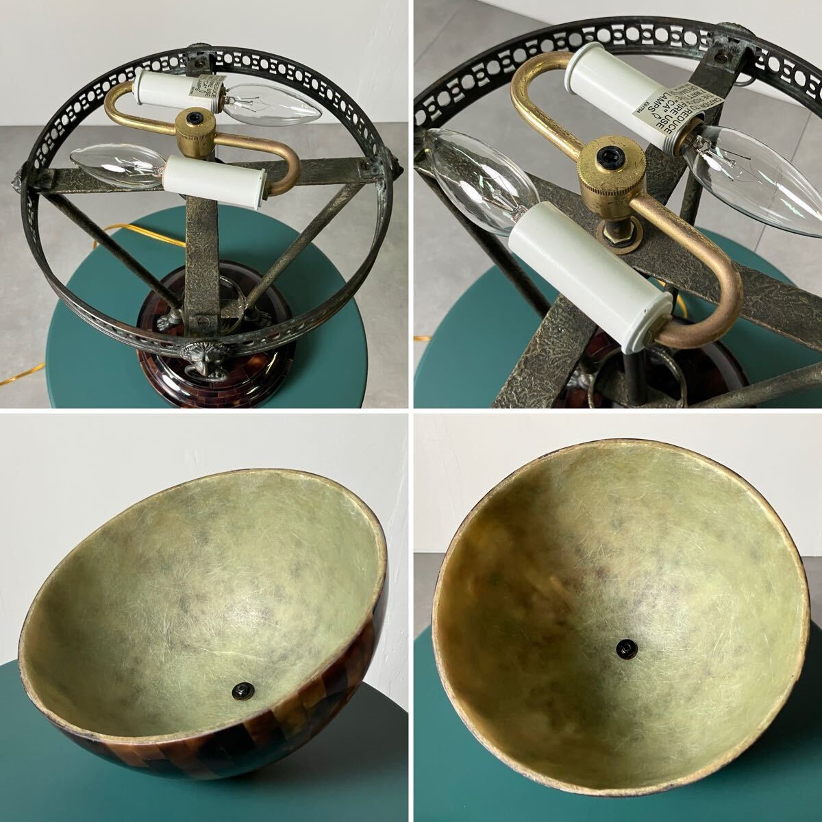 MAITLAND-SMITH Dome Lamp / mate Land Smith настольная лампа стол лампа ba Rune лампа освещение Classic античный 